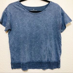 Semi-cropped tee
